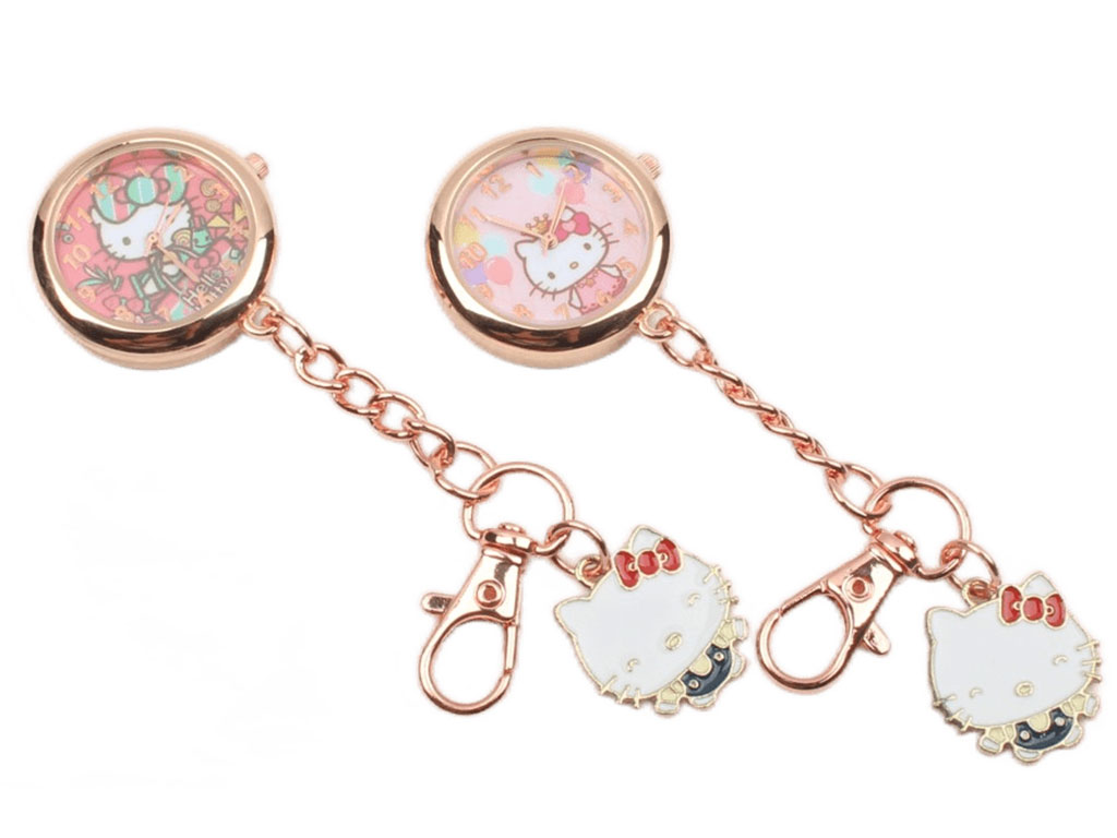 ساعت زنجیری هلوکیتی Hello Kitty