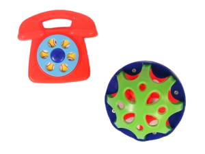 ست دو عددی جغجغه