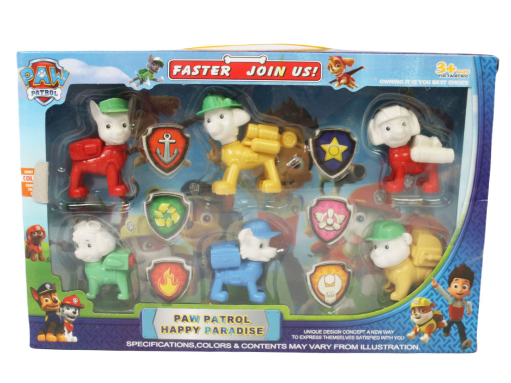 ست فیگورهای شش عددی سگهای نگهبان