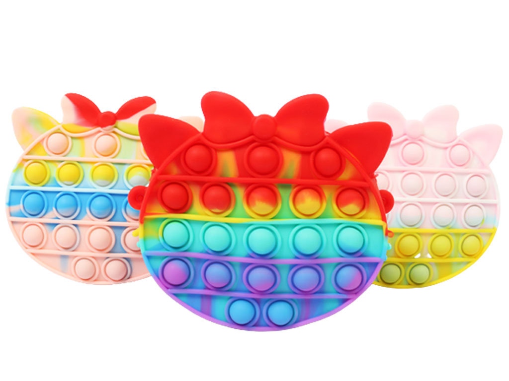 کیف سیلیکونی دخترانه مدل پاپ ایت طرح گربه