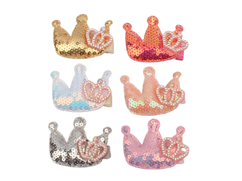 گل سر انبری تاج (2 عددی)