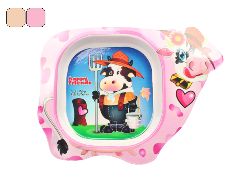 بشقاب ملامین شکل دار