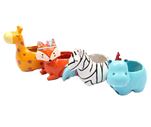 گلدان فانتزی طرح حیوانات (تنوع طرح و رنگ)