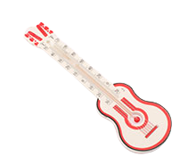 دماسنج دیواری طرح گیتار