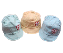 کلاه لبه دار نوزادی (6-3 ماه)