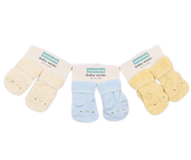 جوراب لبه دوبل حوله ای (6-0 ماه)