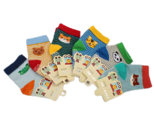 جوراب نوزادی استپ دار (6-0 ماه)