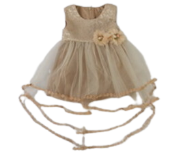 پیراهن مجلسی نوزادی