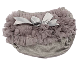 شورت دخترانه پرنسسی طوسی