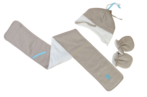 ست کلاه و دستکش و شال BBT