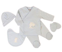 ست 5 تکه بیمارستانی ciccim baby (nb (0) ماه)