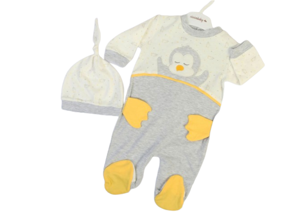 سرهمی جورابدار و کلاه ciccim baby