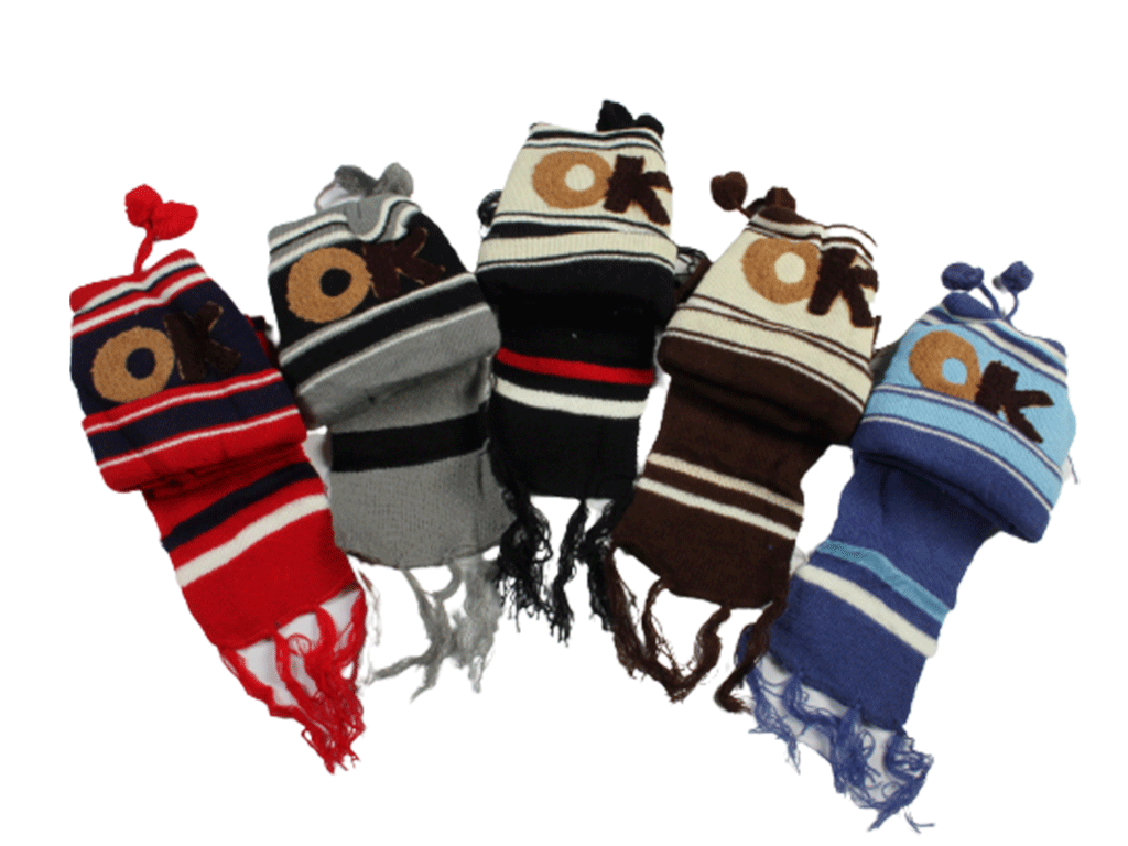 کلاه و شال نوزاد ok