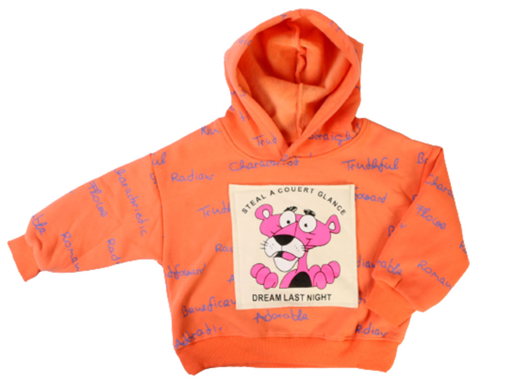 هودی پلنگ صورتی توکرکی ANBB