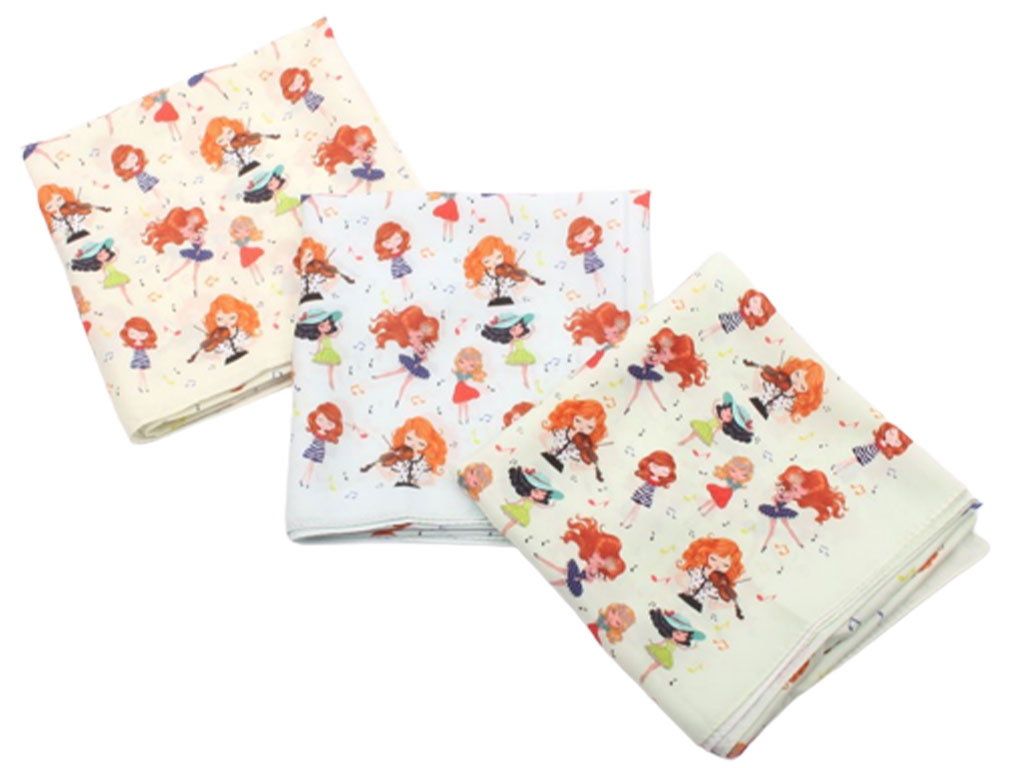 روسری طرح دختر