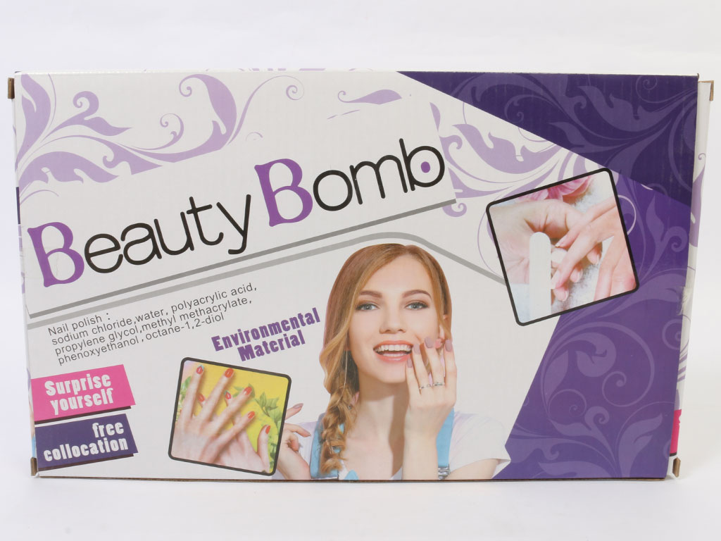 ست طراحی ناخن و سایه اسباب بازی بیوتی بمب Beauty Bomb