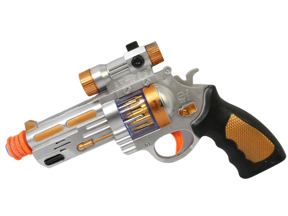 تفنگ چراغدار اسباب بازی مدل جنگ ستارگان