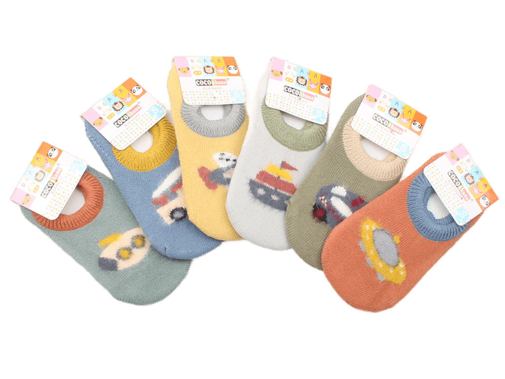 جوراب مچی استپ دار حوله ای (9-7 سال)