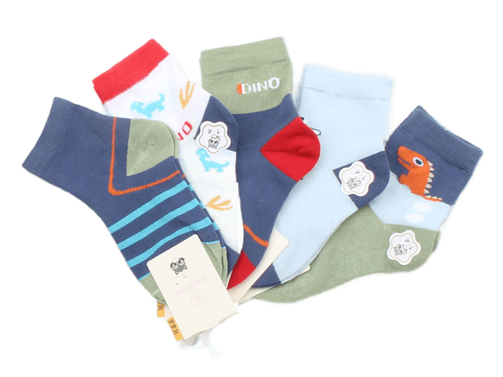 جوراب ساق دار دایناسور(4-3 سال)