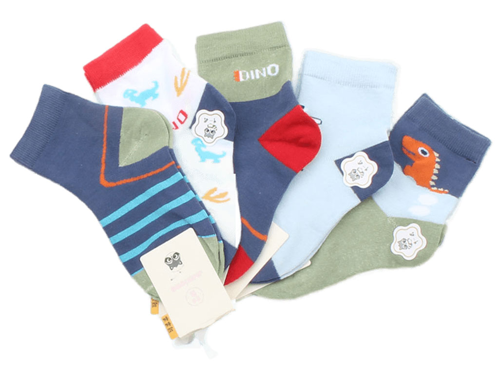 جوراب ساق دار دایناسور(7-5 سال)