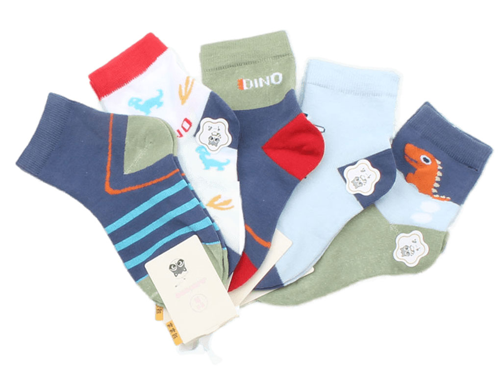 جوراب ساق دار دایناسور(12-8 سال)