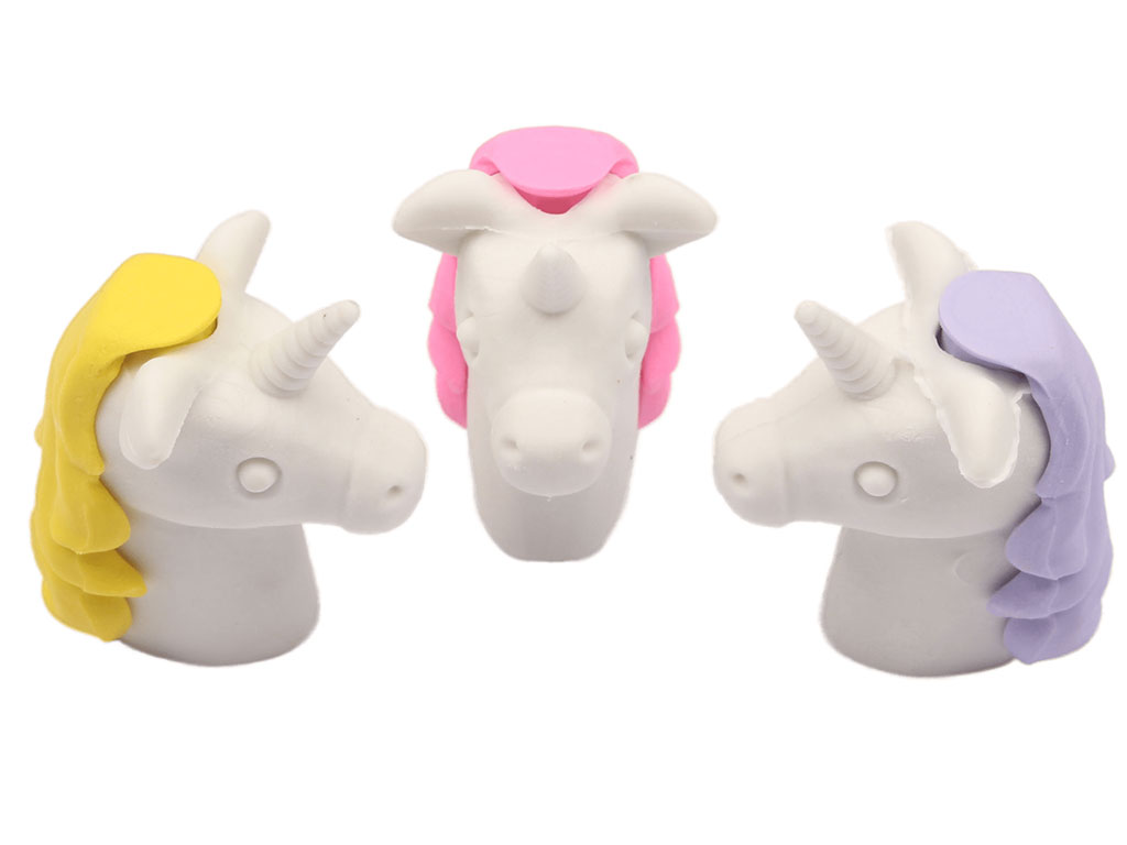 پاک کن و سرمدادی اسب تک شاخ (دارای رنگبندی)