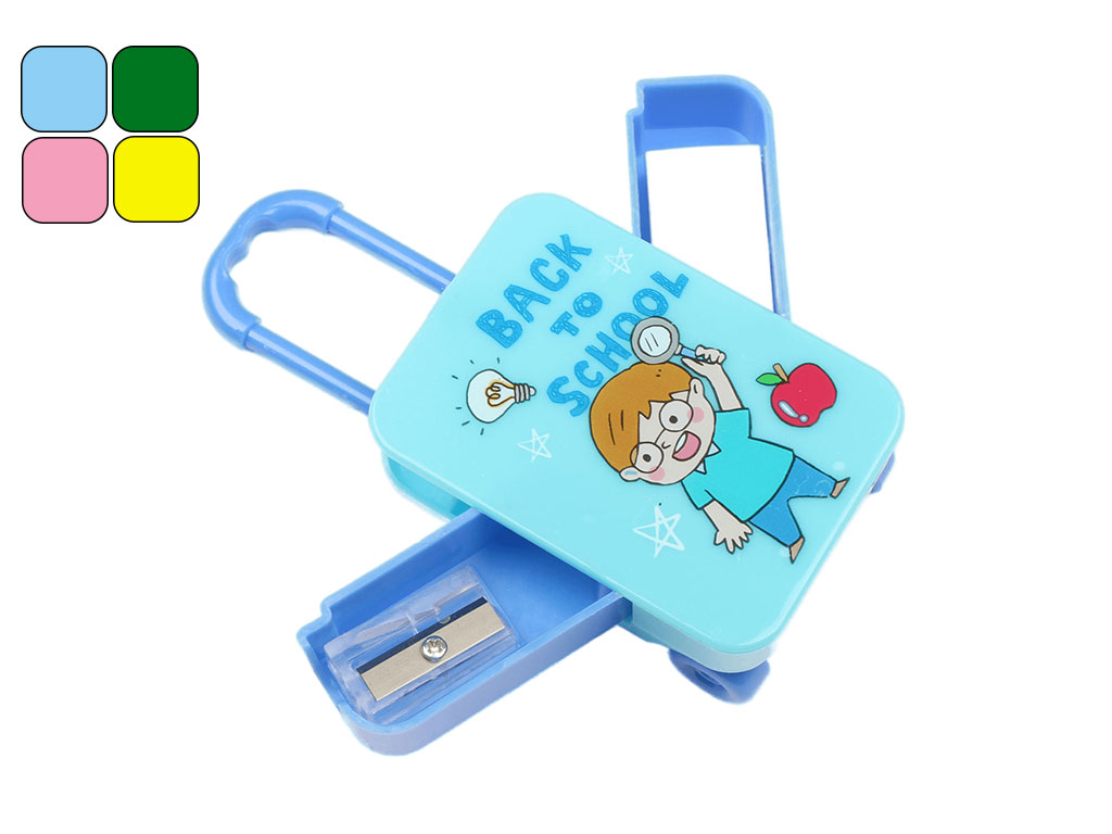 پاک کن و تراش مخزن دار چمدان