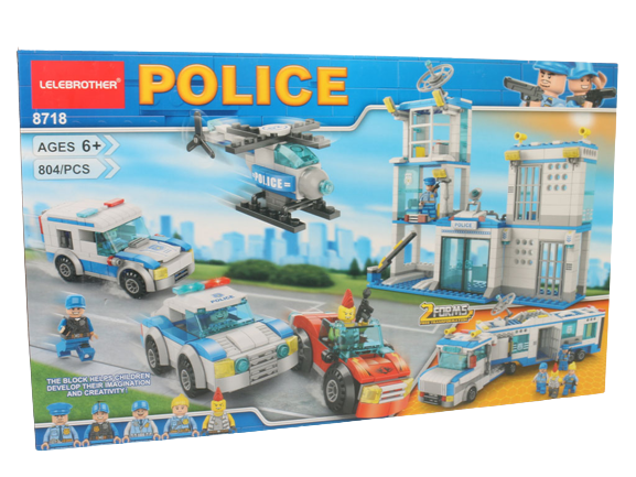 لگو ایستگاه پلیس 804 قطعه له له برادر lelebrother