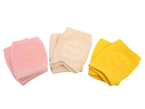 زانوبند بافت نوزادی طرح استیکر لبخند