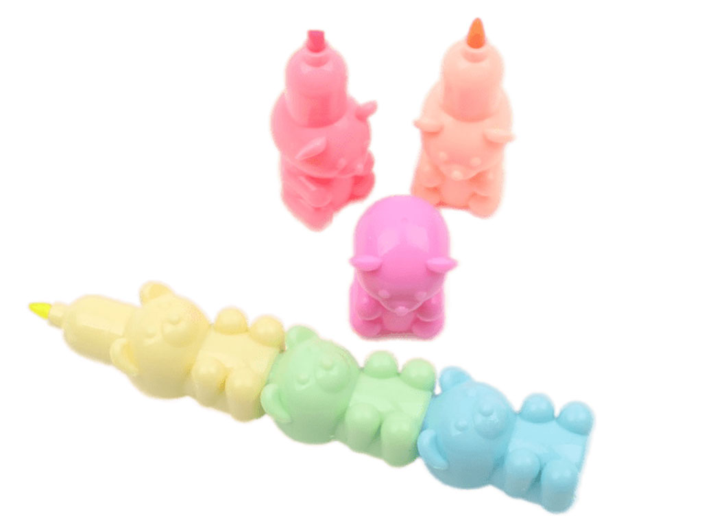 ماژیک هایلایت 5 رنگ خرسی