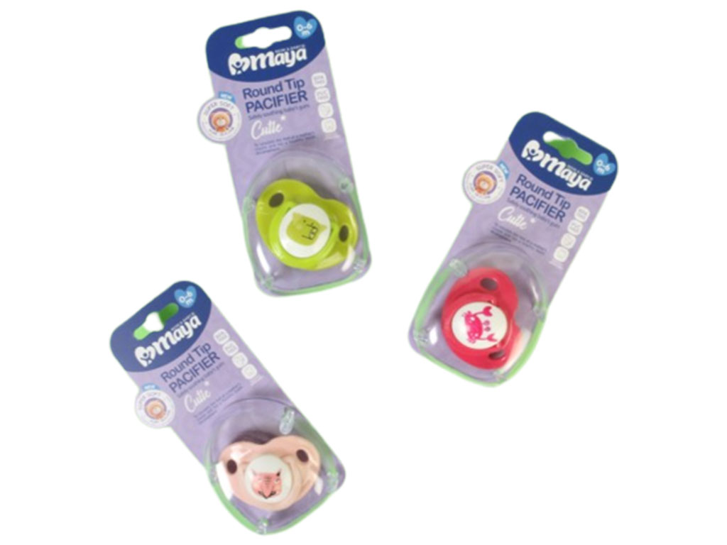 پستانک نوک گرد (0-6 ماه) maya