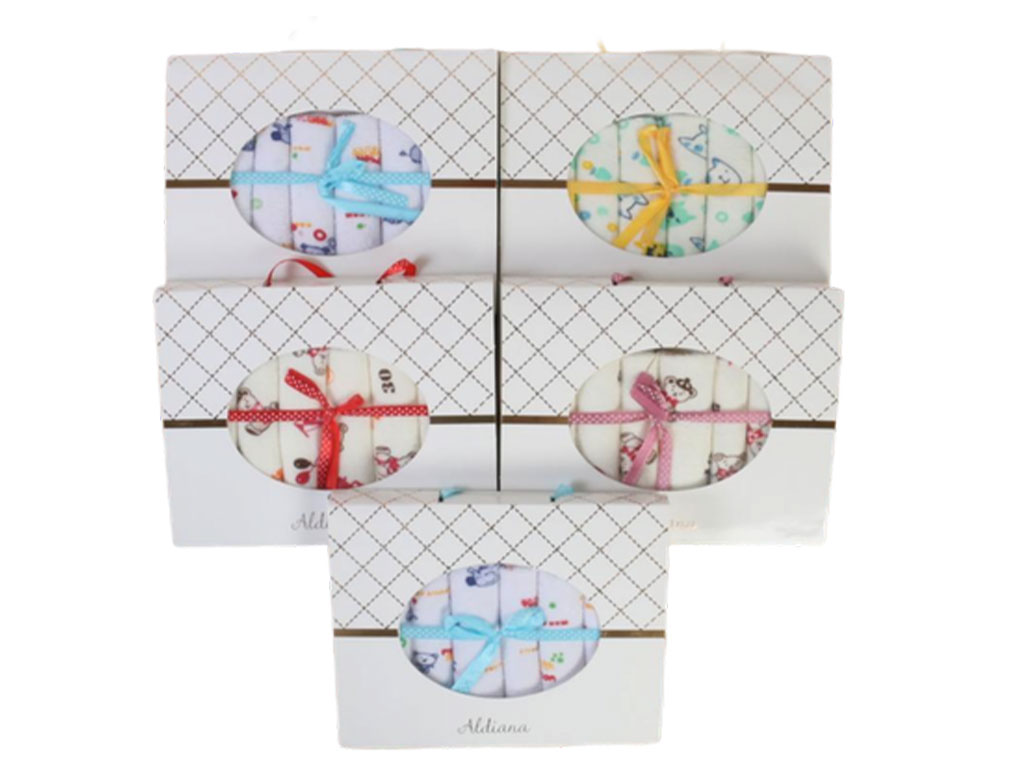 حوله دست و صورت 6 عددی aldiana