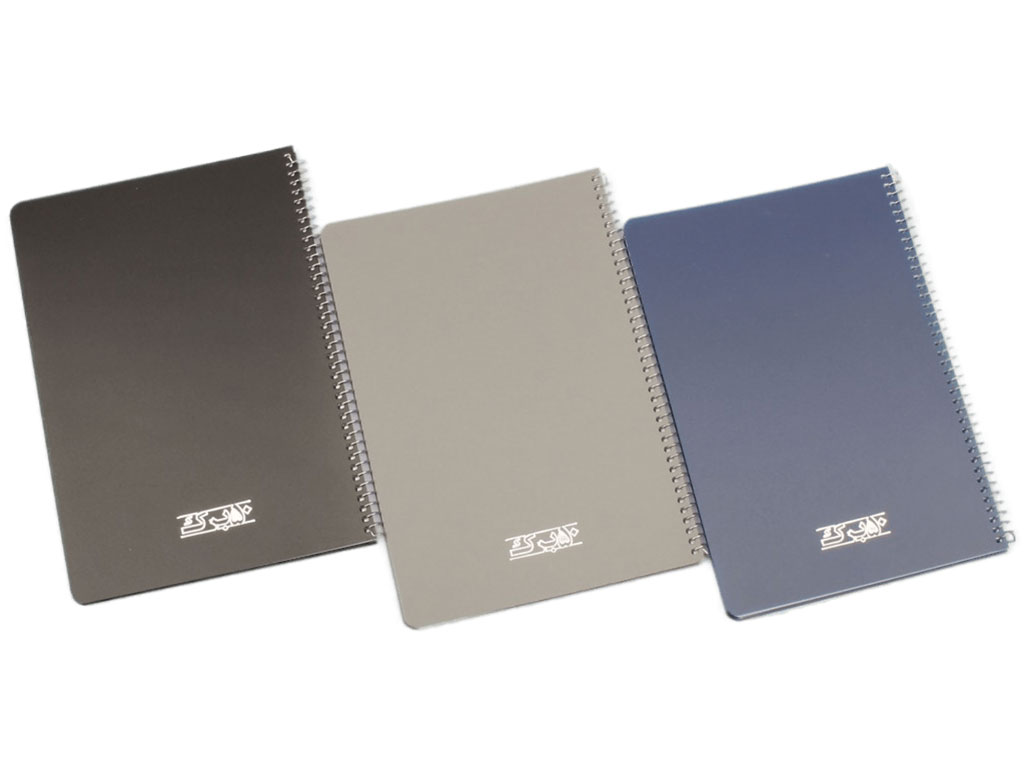 دفتر مشق سیمی 50 برگ جلد طلقی