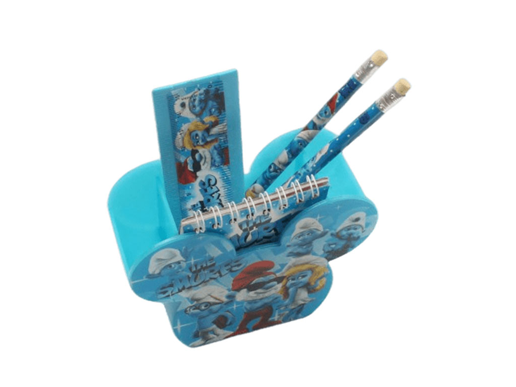 ست رومیزی 5 تکه اسمورف ها