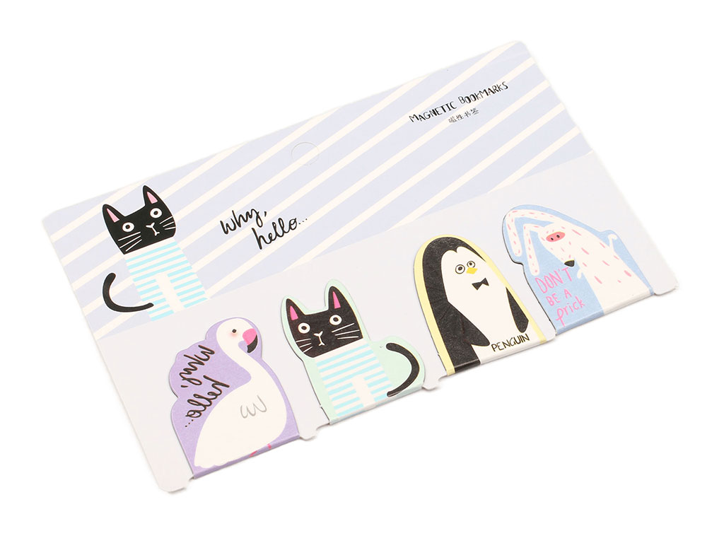 بوک مارک مگنتی فانتزی (4 عددی)