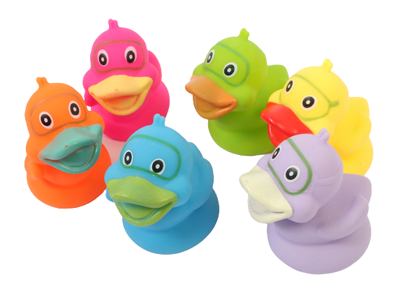 پوپت حمام نوزادی 6 عددی مدل سوتی طرح اردک