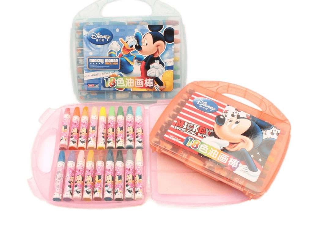 پاستل 18 رنگ میکی موس و مینی موس