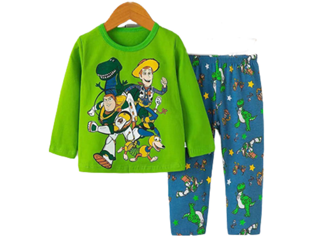 بلوز و شلوار راحتی پسرانه طرح داستان اسباب بازی