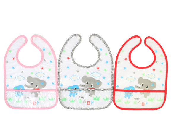 پیشبند نوزادی طرحدار و جیب دار بست بیبی best baby