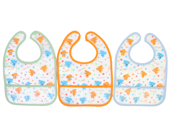 پیشبند نوزادی طرحدار و جیب دار بست بیبی best baby