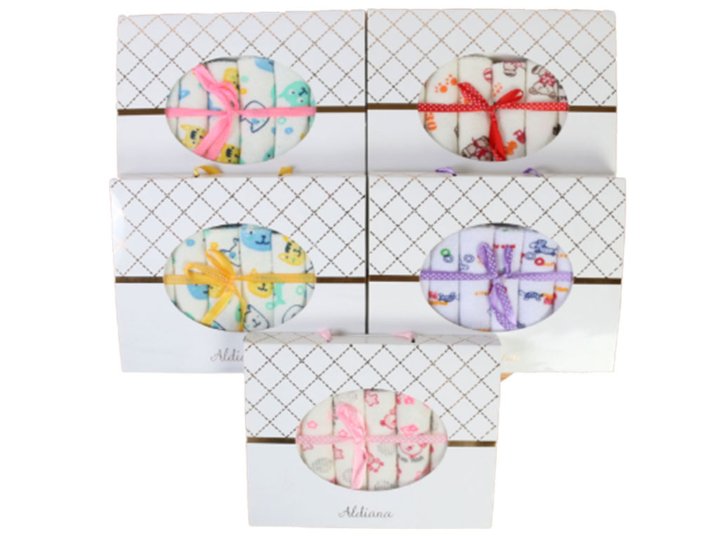 حوله دست و صورت 6 عددی aldiana