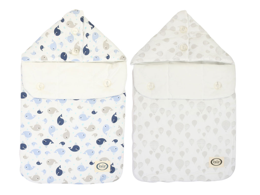 قنداق فرنگی نوزادی توکرکی و زیپ دار ایس ایز isiz