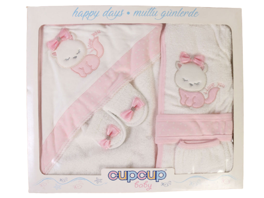 ست حوله 4 تکه cupcup