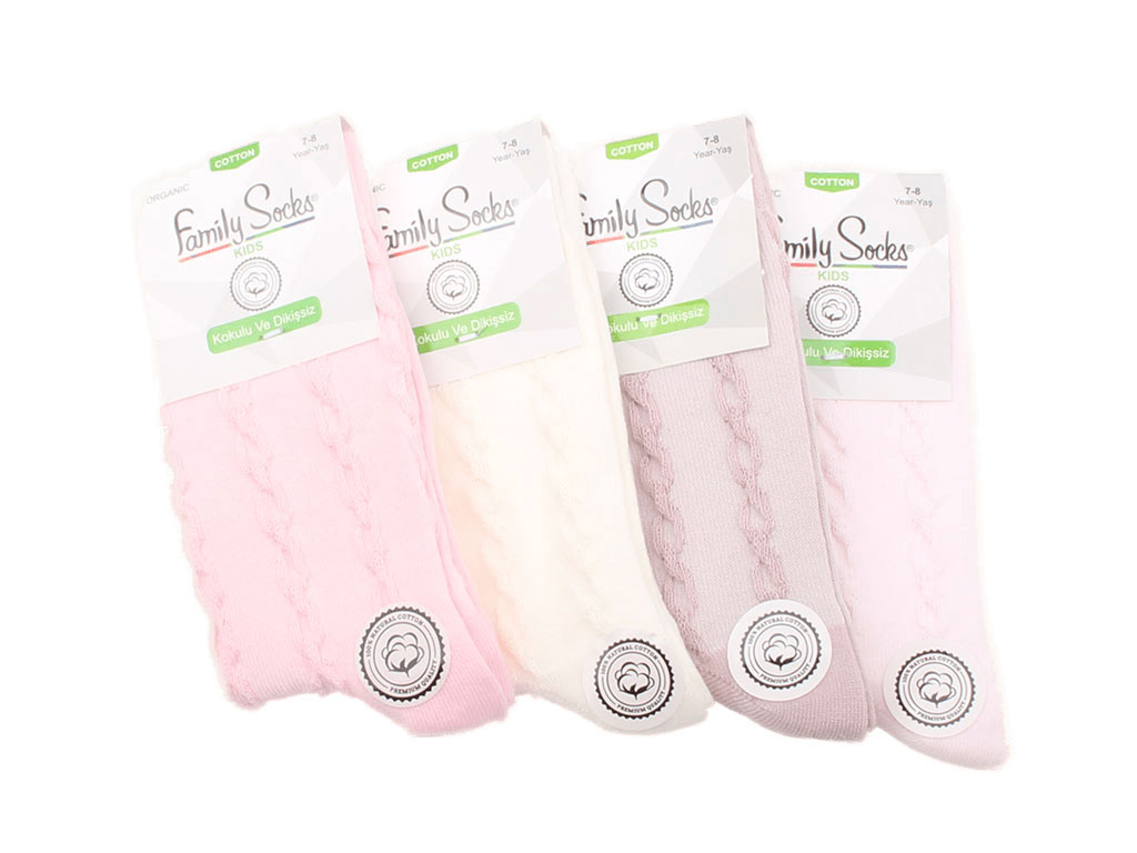 جوراب ساق بلند زنجیری (8-7 سال)