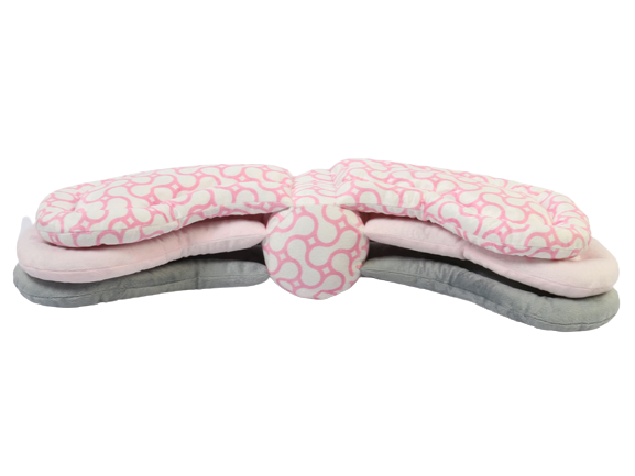 بالشت شیردهی مدل ورقه ای 3 حالته نوزادی هلو بیبی hello baby