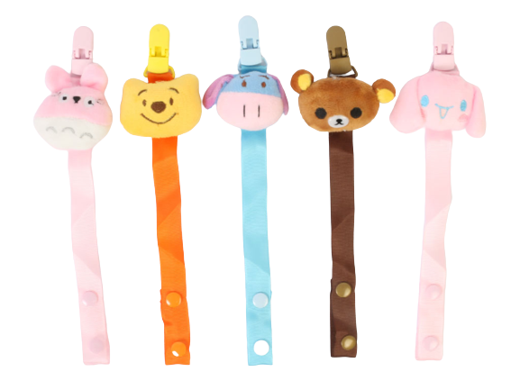 بند پستانک نوزادی مدل عروسکی ایک aike