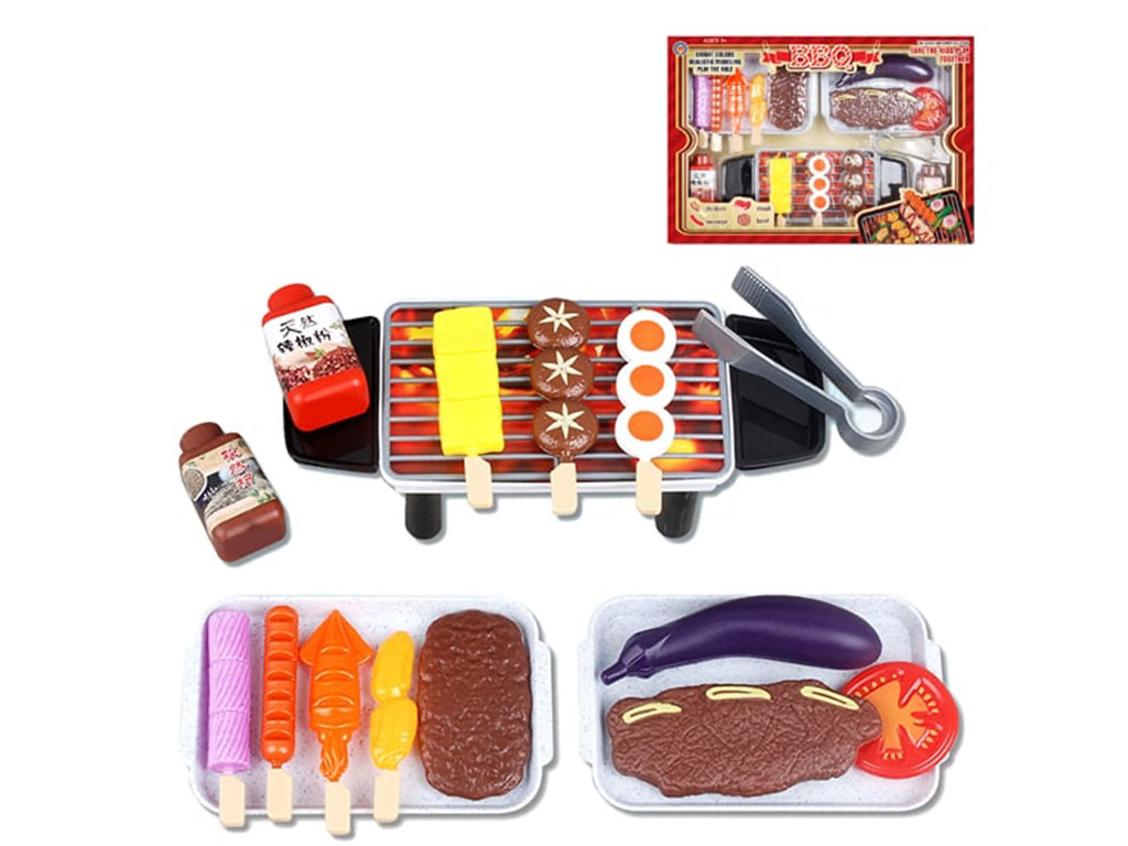 ست باربیکیو (کباب پزی) 17 تکه اسباب بازی