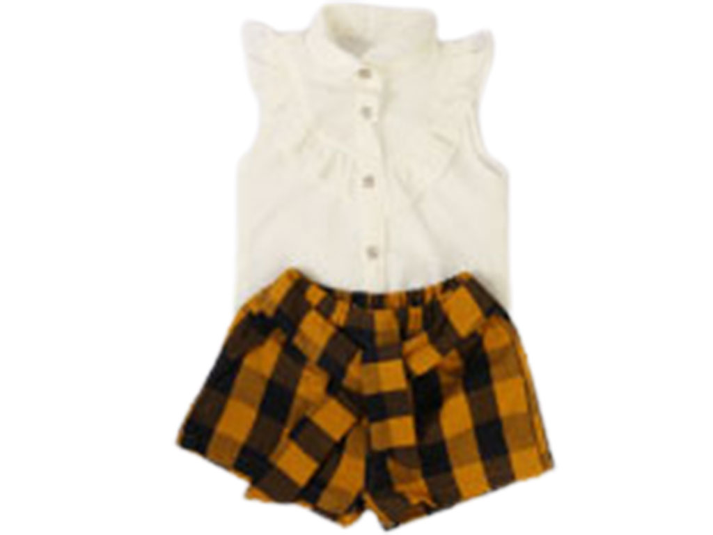 شومیز و شلوارک  blue star