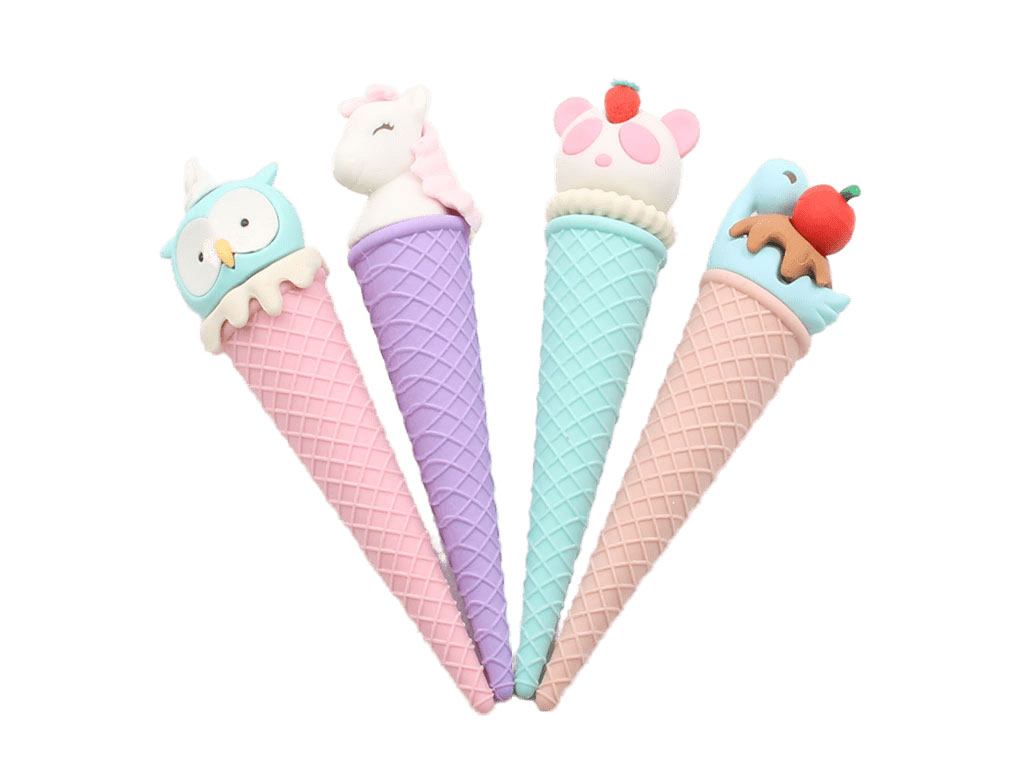 پاک کن فانتزی طرح بستنی قیفی