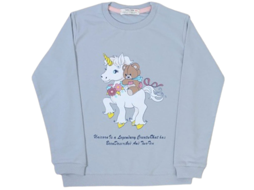 بلوز با طرح اسب تک شاخ(یونیکورن)two ten